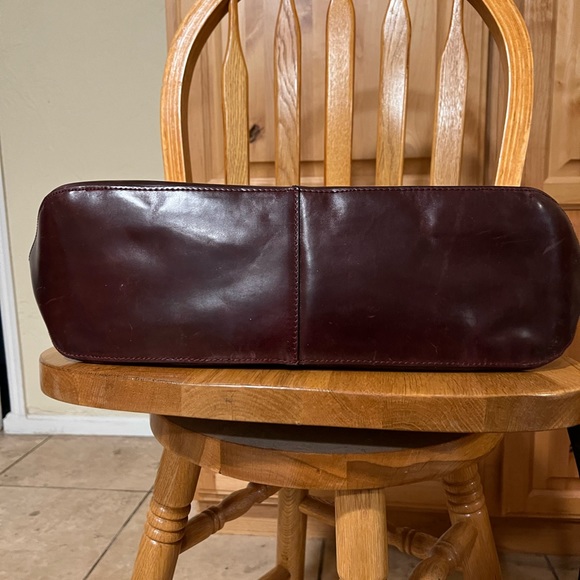 BeCa Leather Satchel Purse - Picture 5 of 6